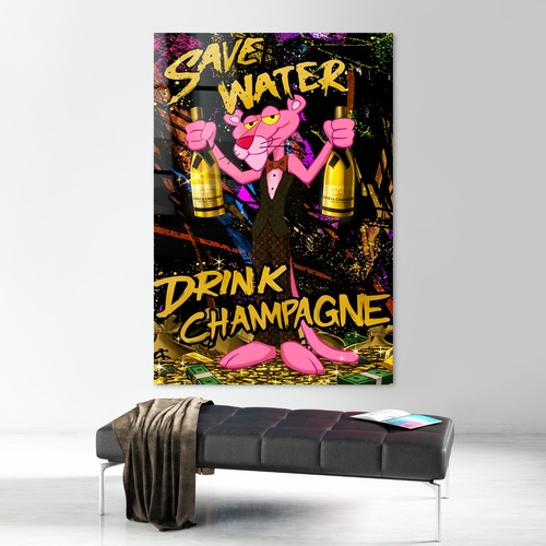 Pop art rosarote panther - pop,