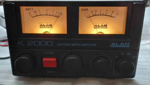 Alan 2000 swr - swr/power, meter