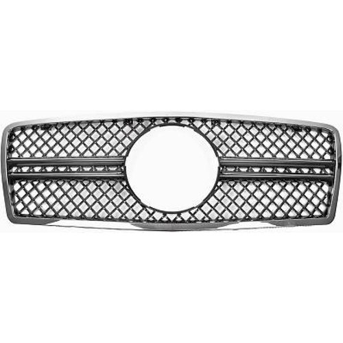 Kühlergrill chrom schwarz - kühlergrill, chrom/schwarz