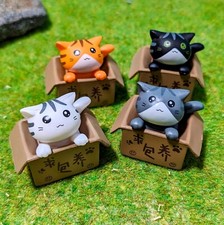 Mini Wichtel Katze im Karton