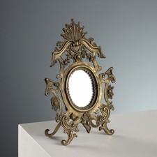 Kleiner tischspiegel bronze - kleiner,