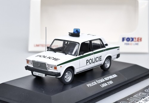 Lada 2107 polizei tschechische - lada,
