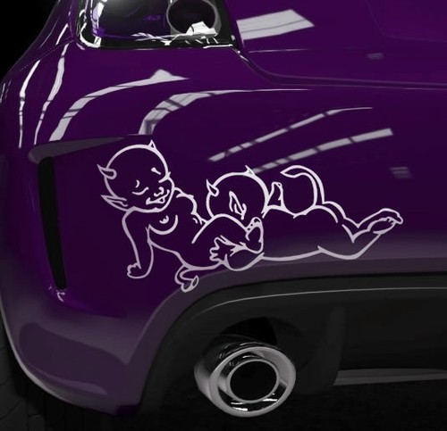 Auto aufkleber teufelchen - auto,