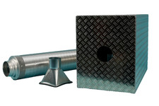 Schallhaube STARR Honda EU20/22i Generator + Stutzen/Schalldämpfer Stromerzeuger