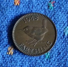 englischer Farthing, King George VI, König Georg VI, Großbritannien, England