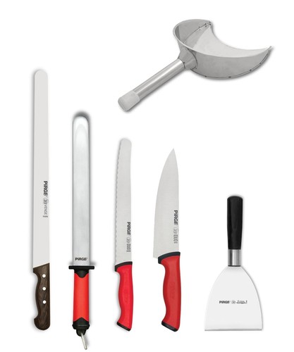 Pirge profi kebabmesser - set, 6