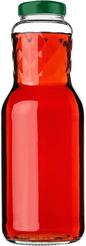 Glasflaschen mit - 1l,