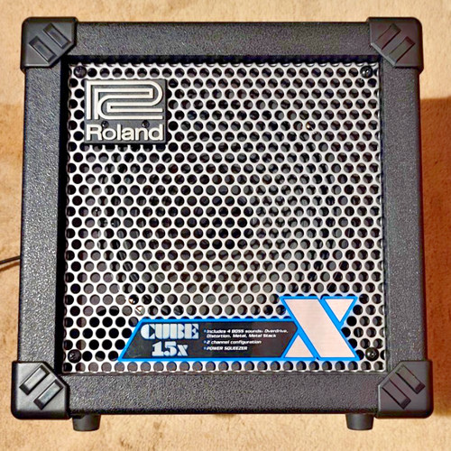 Roland cube 15x gitarren amp - roland,