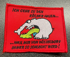 Aufnäher ich gehe zu - aufnäher, "ich