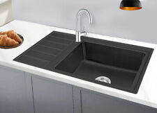 86x50 Spülbecken Edelstahl