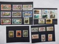 Briefmarken Zusammenstellung Lot Wildtiere ganze Welt - Europa Asien