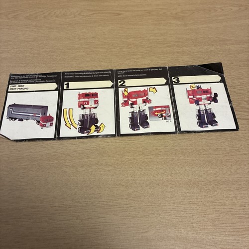 Transformers optimus prime - g1,