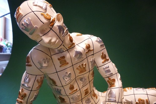 Schachspieler schachfiguren - im,