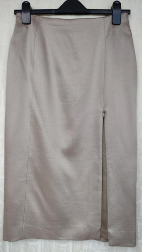 Women mugler skirt - beige, 36