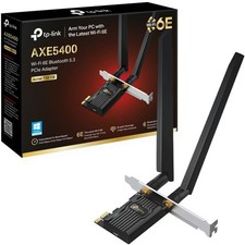 TP-Link Archer WLAN Karte AXE5400 WiFi 6E PCIe Bluetooth 5.3 WPA3  Windows