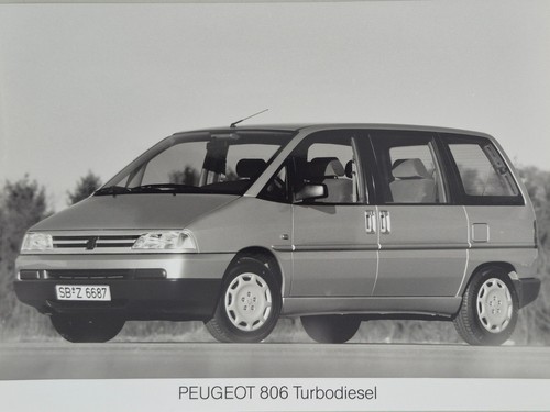 Werksfotos peugeot 806 - 2,