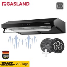 GASLAND Doppelmotor Dunstabzugshaube 60 cm 333 m³/h Unterbauhaube abzugshaube