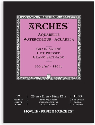 Arches aquarellblock - arches,