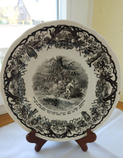 Kupferumdruck Teller mit