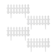 Zierzaun Palisade 4-teilig