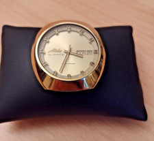 Mido Electronic Quarz Vintage Uhr  - Day/Date - schöner Zustand - funktioniert!