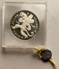 DDR 20 Mark 1986 - Jacob & Wilhelm Grimm - PP original verplombt [92088