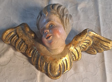 Größere alte Engels Kopf