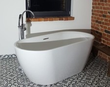 Badewanne Riho Inspire- freistehende Acrylwanne 160x75 BD10005, Neupreis 1.200 €