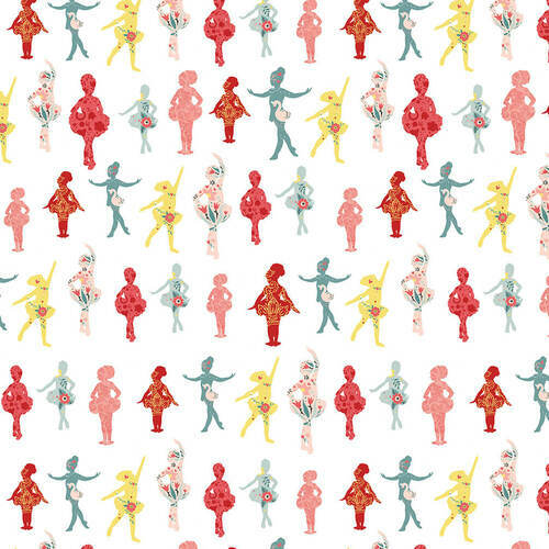 Fat quarter bella ballerina - fat,