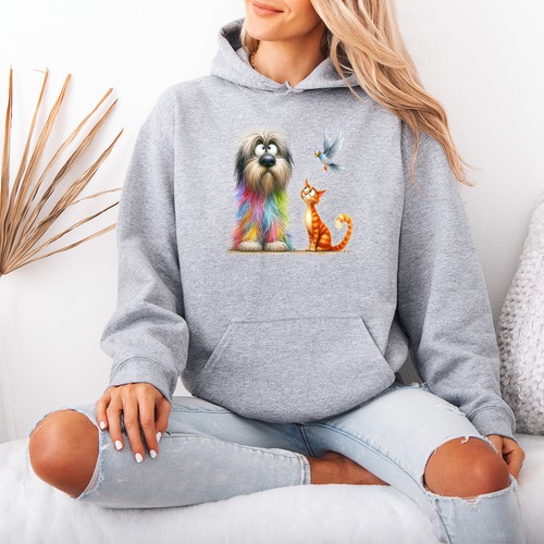 Shaggy hund regenbogen - hund,