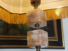 große edle Tisch Hocker Lampe