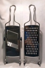 2 Rösle Hobel Gemüse-Reibe Edelstahl Universalreibe Obst Gemüse