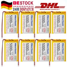 3,7 V 5000 mAh LiPo-Akku, wiederaufladbar, 1S 3C 105080 Lithium-Polymer-Akku
