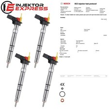 4x 0445116035 Einspritzdüse