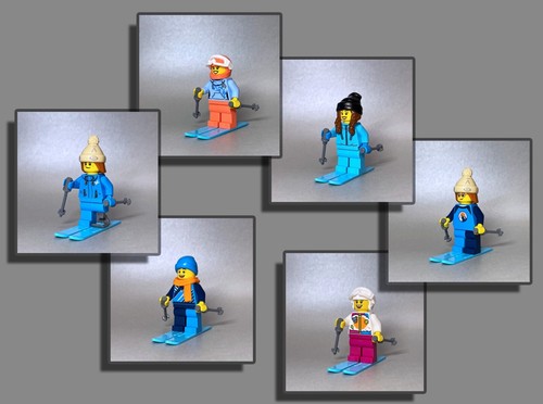 Lego figuren city - figuren, ⛷️