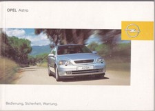 OPEL ASTRA G Betriebsanleitung 2004 Bedienungsanleitung Handbuch Bordbuch  BA