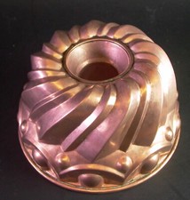 - antike KUPFERFORM - Backform