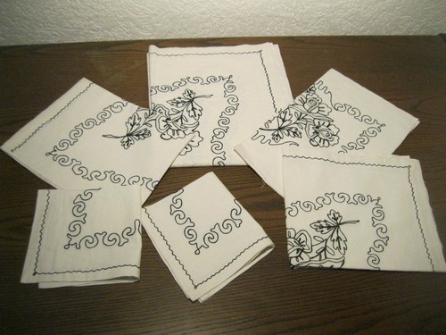 Set tischdecke deckchen - set:,