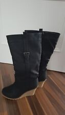 Jumex Damen Winter Stiefel,Gr.38,schwarz.