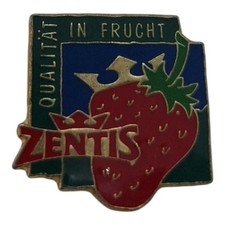 PIN - ZENTIS (Erdbeere / Qualität in Frucht) +++ guter Zustand