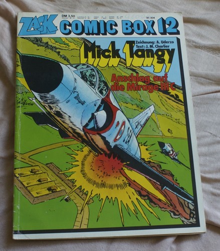 Comic mick tangy - tangy, anschlag