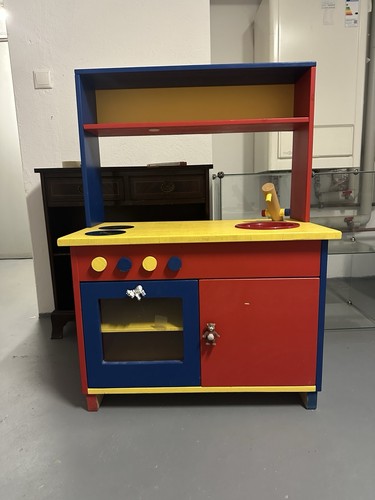 Massive kinderküche aus holz - aus,