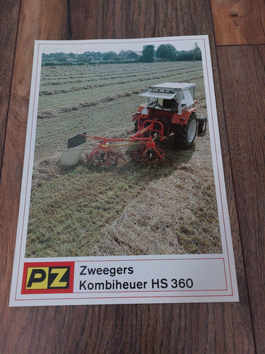 Original prospekt zweegers - prospekt, pz