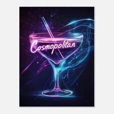Cocktail Leinwand oder Poster