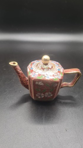Cloisonne teekanne bunt - teekanne, deko