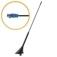 ✅ Dachantenne passend für VW Polo TYP 6R Fakra Anschluss Sockel Stabantenne Dach