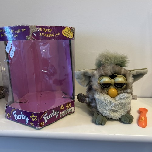 1998 tiger furby grün mit - 1998,