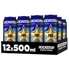 Rockstar Blueberry-Pom-Acai – Fruchtiger Energy Drink mit Beerenmix 12 x 500ml
