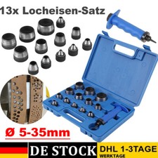 Locheisen Satz 5 bis 35mm
