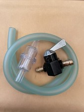 Benzinhahn Inline Codulo 8 mm. Universal Motorrad Roller Cross Kart